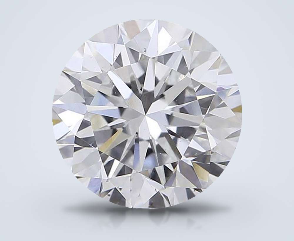 0.87 Carat Round Lab Diamond