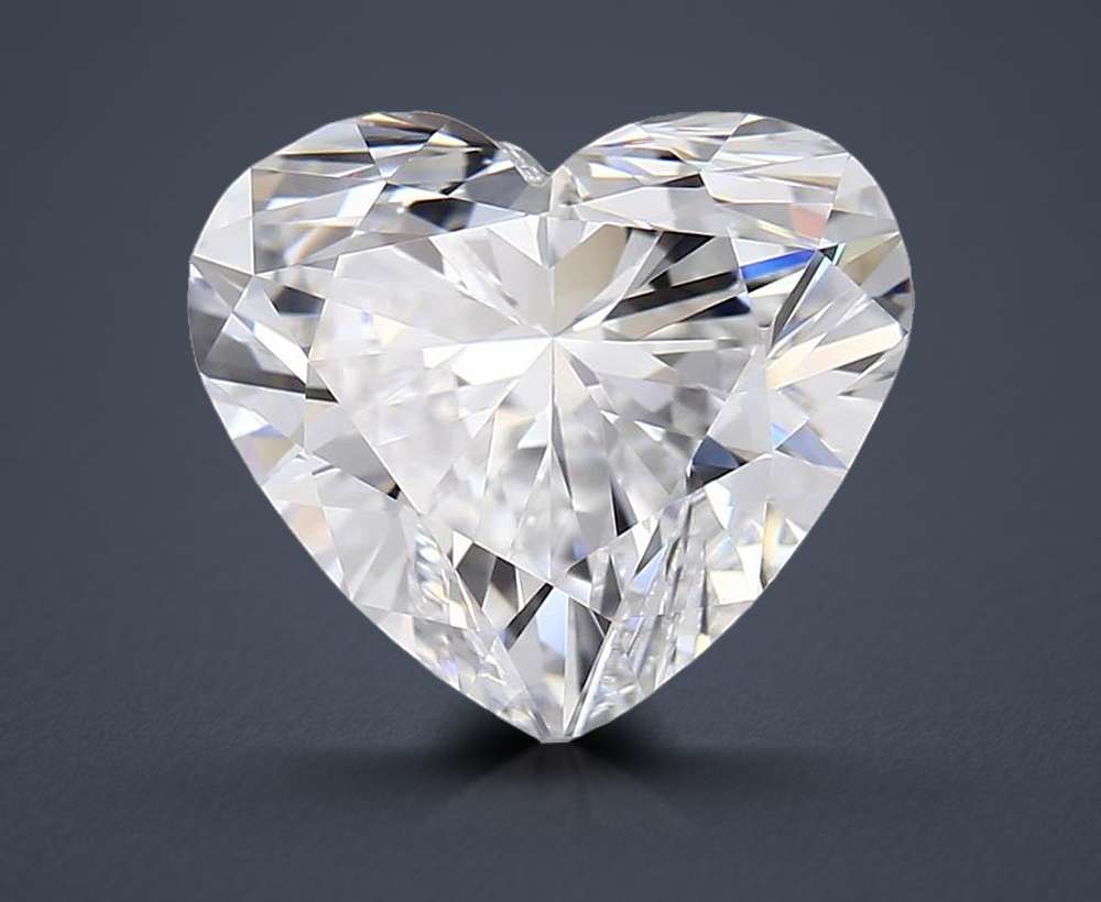 2.50 Carat Heart Lab Diamond