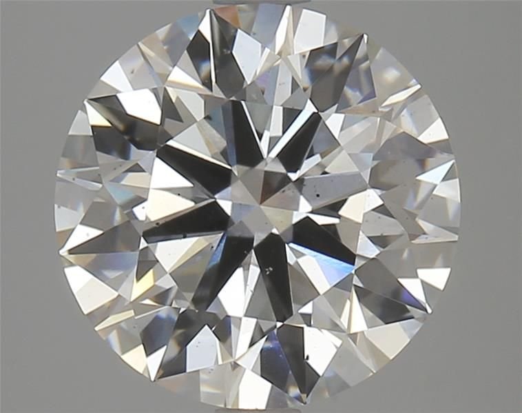 4.73ct F SI1 Rare Carat Ideal Cut Round Lab Grown Diamond