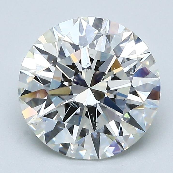 2.31ct H SI1 Rare Carat Ideal Cut Round Diamond