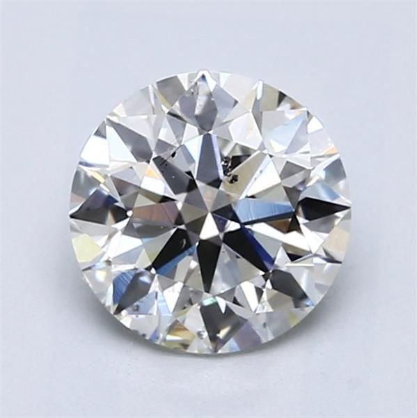 1.51ct I SI2 Rare Carat Ideal Cut Round Diamond