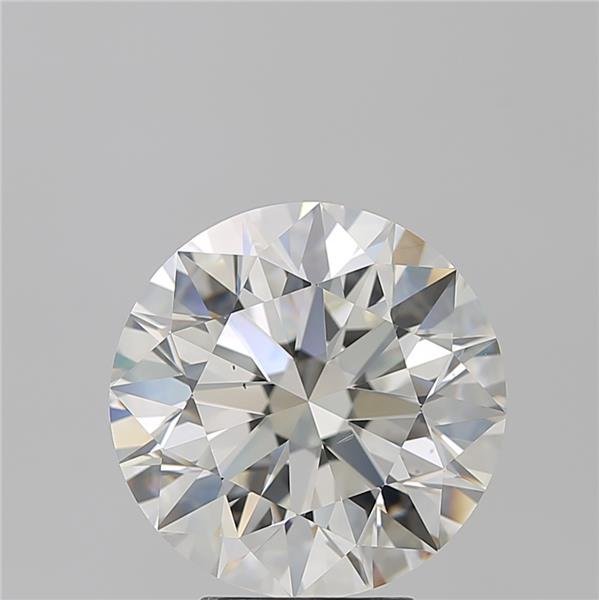 5.08ct I VS2 Rare Carat Ideal Cut Round Diamond