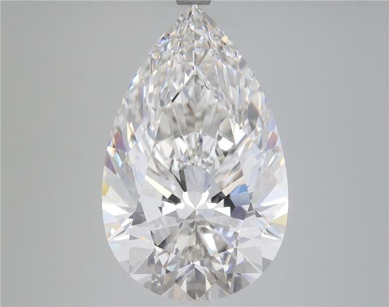 7.40ct G VS2 Rare Carat Ideal Cut Pear Lab Grown Diamond