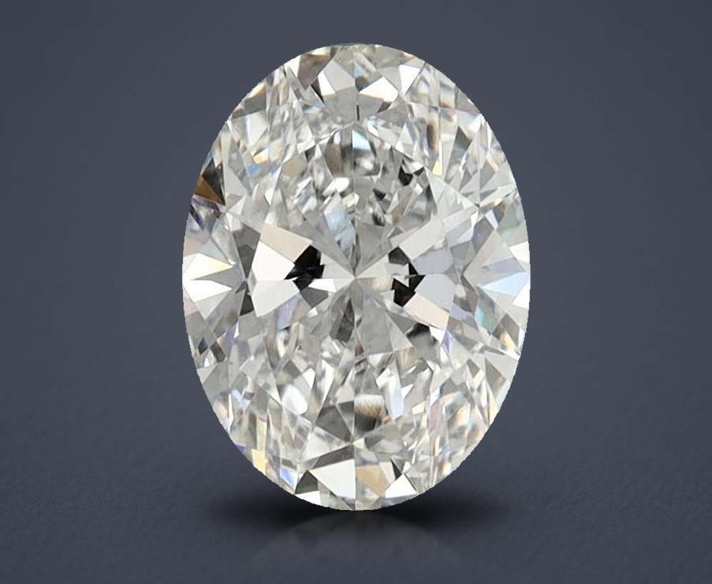 1.46 Carat Oval Lab Diamond