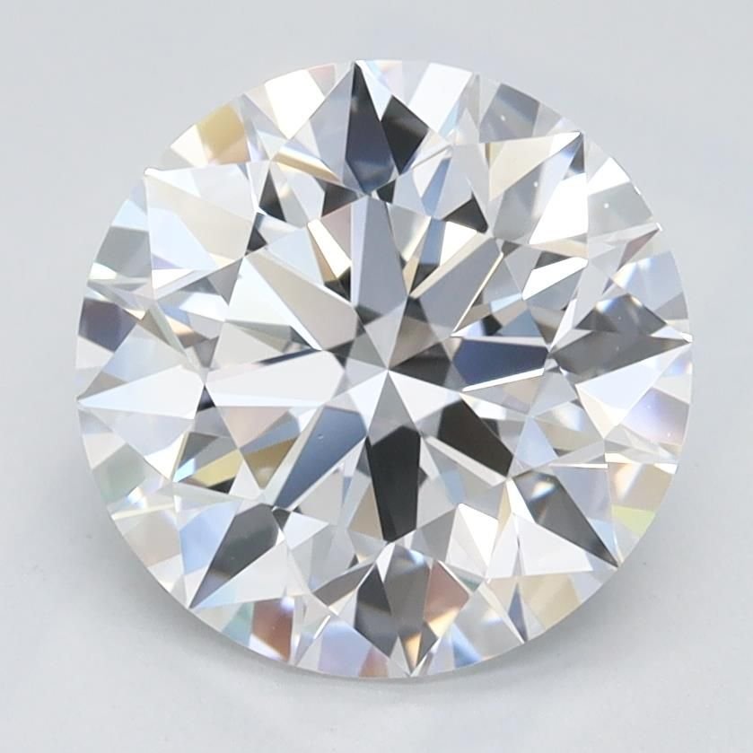 2.10ct D IF Rare Carat Ideal Cut Round Lab Grown Diamond