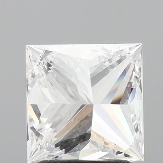 2.05ct E VVS1 Rare Carat Ideal Cut Princess Lab Grown Diamond