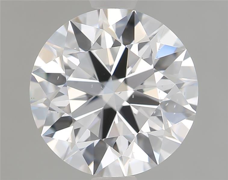 2.04ct D SI1 Rare Carat Ideal Cut Round Lab Grown Diamond