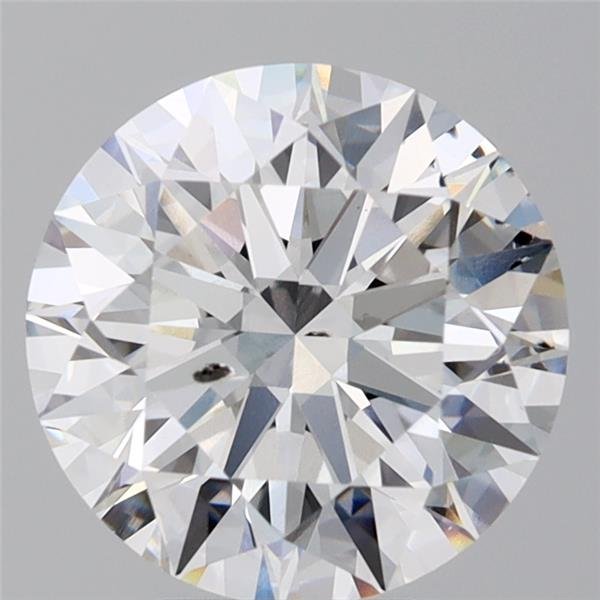 3.57ct E SI1 Rare Carat Ideal Cut Round Lab Grown Diamond