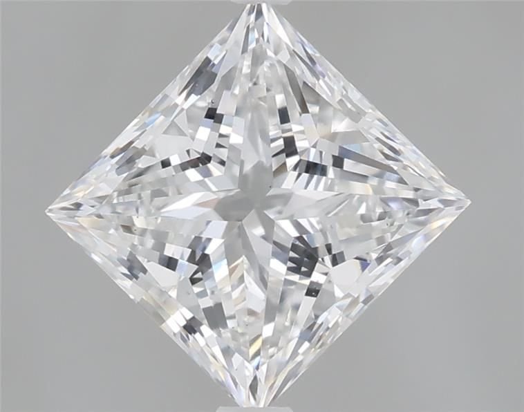 2.01ct E VS1 Very Good Cut Princess Lab Grown Diamond