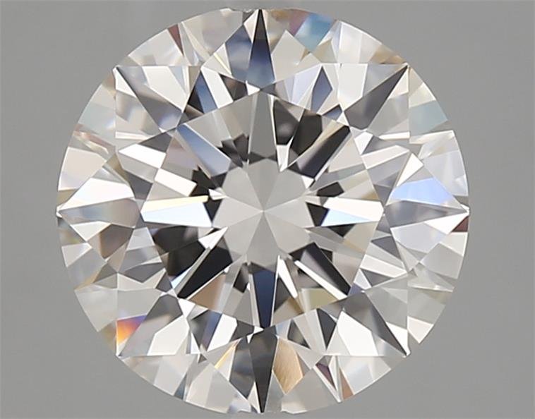 3.22ct J IF Rare Carat Ideal Cut Round Diamond