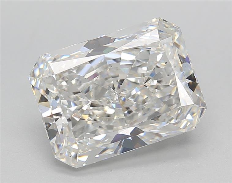 3.89ct F VS1 Rare Carat Ideal Cut Radiant Lab Grown Diamond