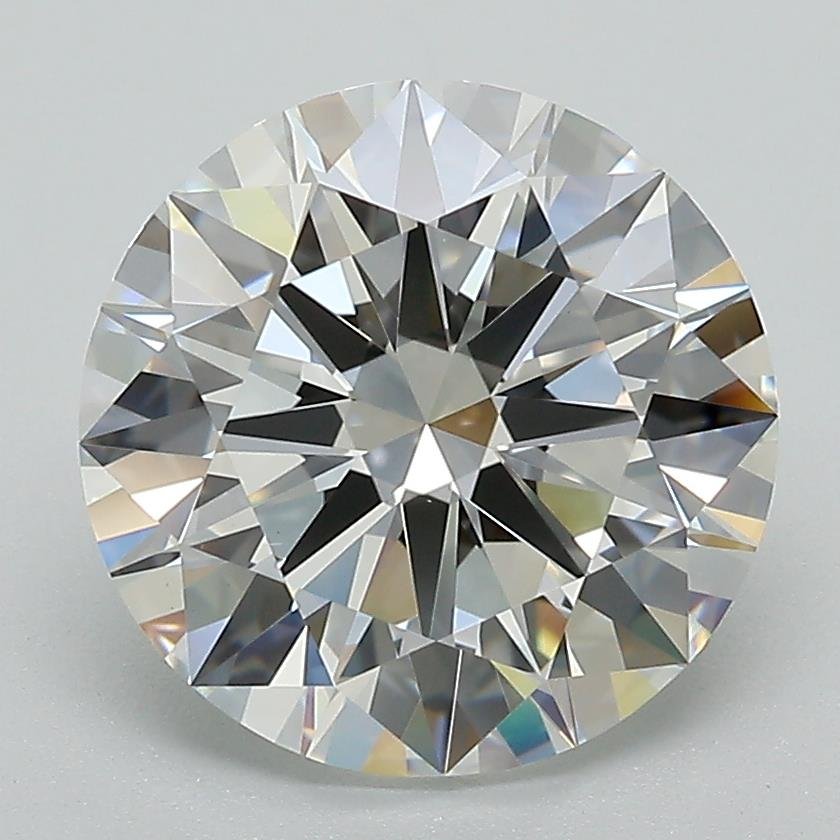 3.56ct F VS1 Rare Carat Ideal Cut Round Lab Grown Diamond