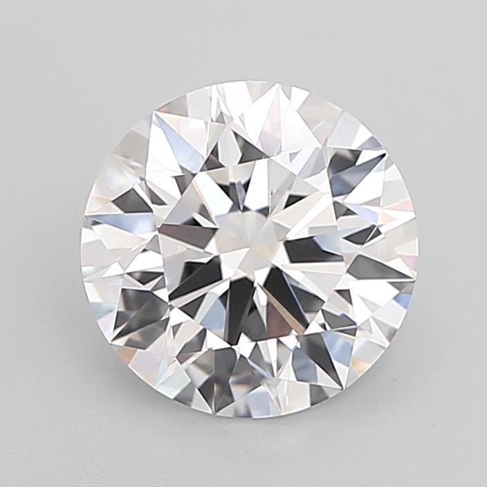 3.04ct E VVS2 Rare Carat Ideal Cut Round Lab Grown Diamond