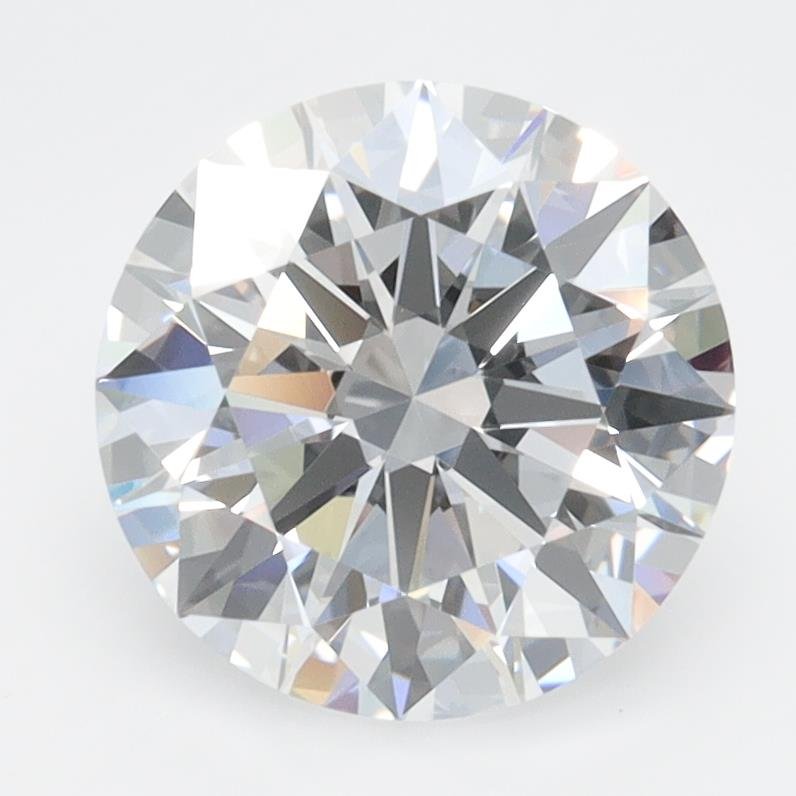 2.55ct D IF Rare Carat Ideal Cut Round Lab Grown Diamond