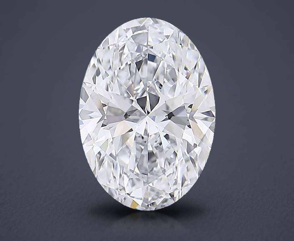 3.06 Carat Oval Lab Diamond