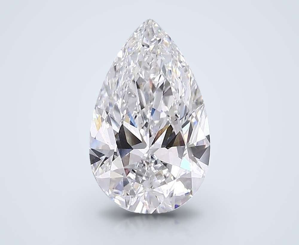 10.78 Carat Pear Lab Diamond