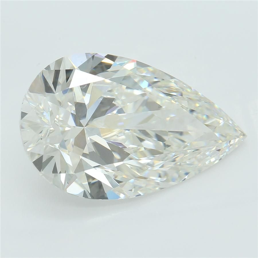 5.25ct G VVS2 Rare Carat Ideal Cut Pear Lab Grown Diamond