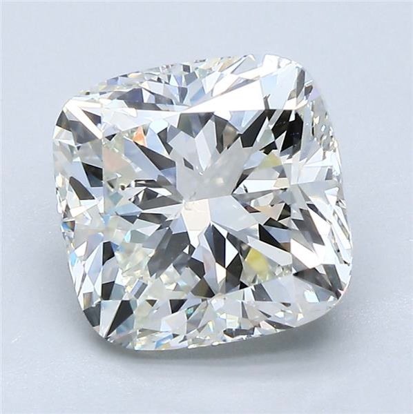 3.51ct J SI1 Very Good Cut Cushion Diamond