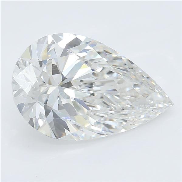 2.16ct F VS1 Rare Carat Ideal Cut Pear Lab Grown Diamond