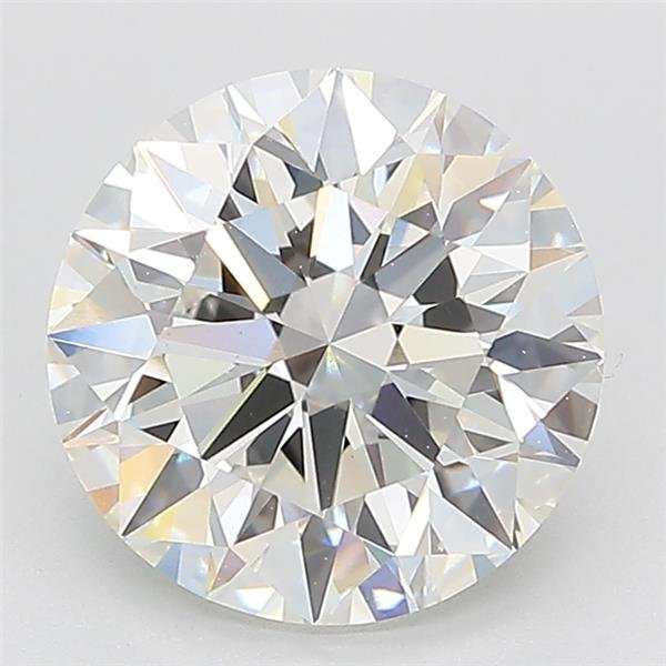2.65ct G VS1 Rare Carat Ideal Cut Round Lab Grown Diamond