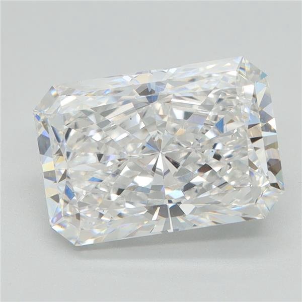 2.93ct E VS1 Rare Carat Ideal Cut Radiant Lab Grown Diamond