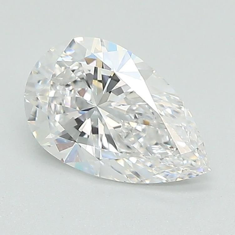 1.08ct D VS1 Rare Carat Ideal Cut Pear Lab Grown Diamond