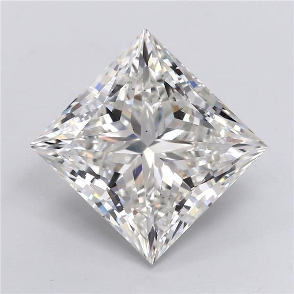 10.54ct G VS2 Rare Carat Ideal Cut Princess Lab Grown Diamond