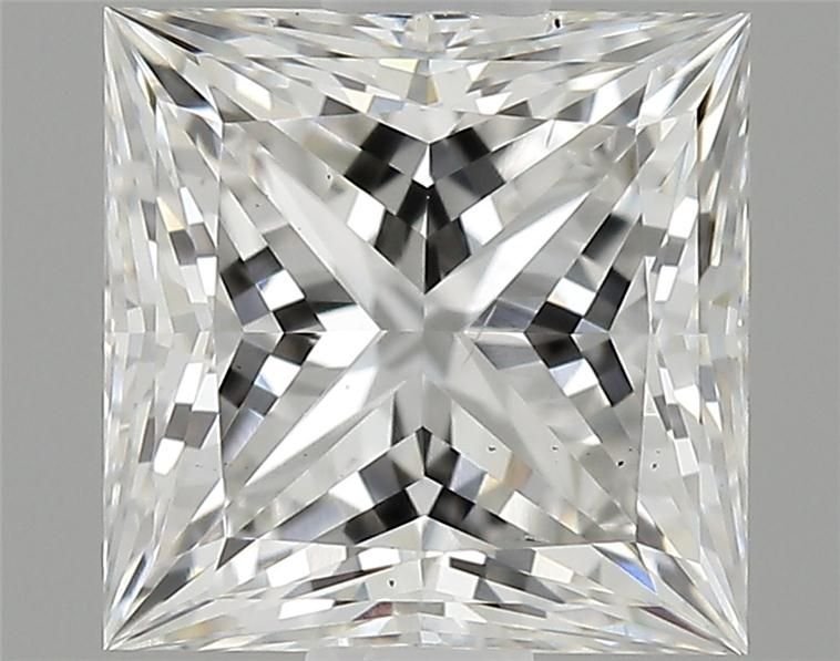 0.91ct G VS2 Rare Carat Ideal Cut Princess Lab Grown Diamond