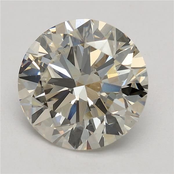 3.01ct K VS1 Excellent Cut Round Lab Grown Diamond