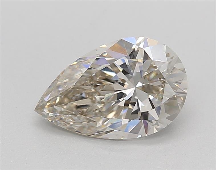 1.41ct I VVS2 Rare Carat Ideal Cut Pear Lab Grown Diamond