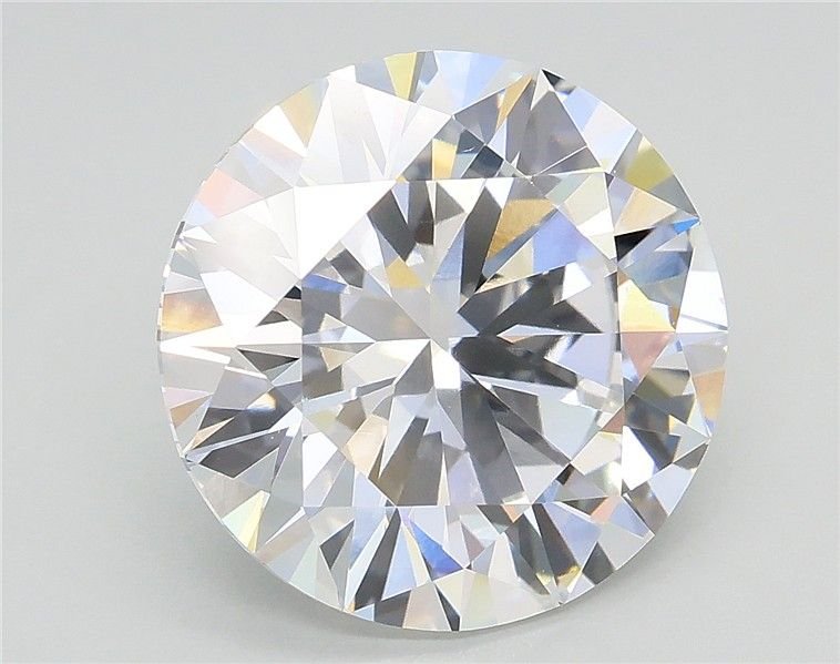 4.91ct E VVS2 Excellent Cut Round Lab Grown Diamond