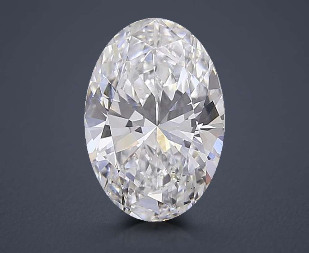 0.74 Carat Oval Lab Diamond