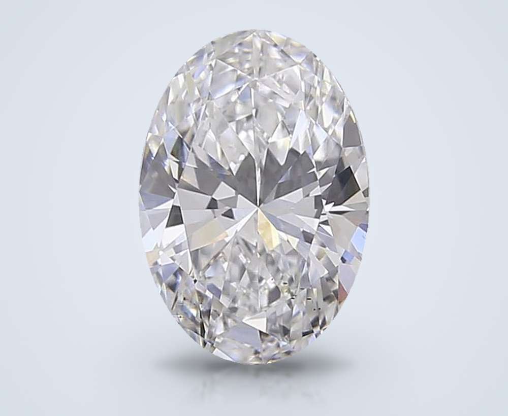 0.74 Carat Oval Lab Diamond