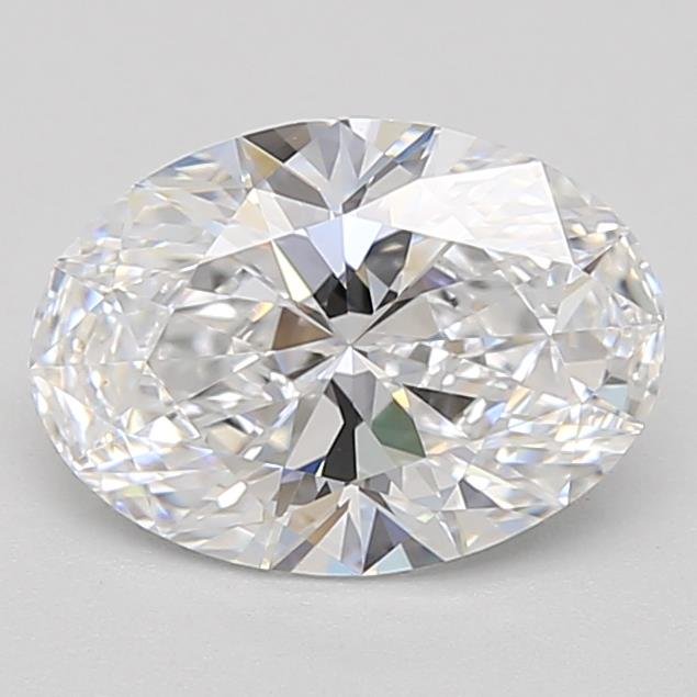 1.34ct D VVS2 Rare Carat Ideal Cut Oval Lab Grown Diamond