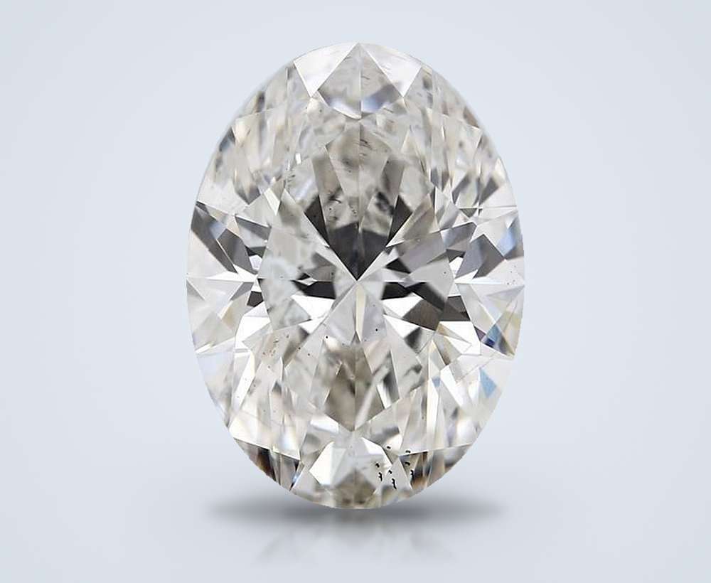 7.00 Carat Oval Lab Diamond