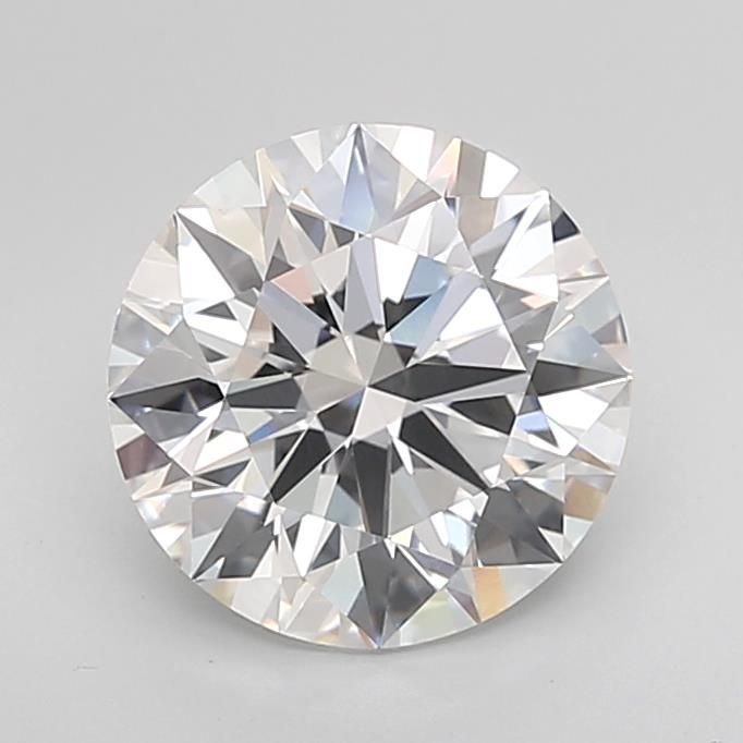 3.28ct E VS1 Rare Carat Ideal Cut Round Lab Grown Diamond