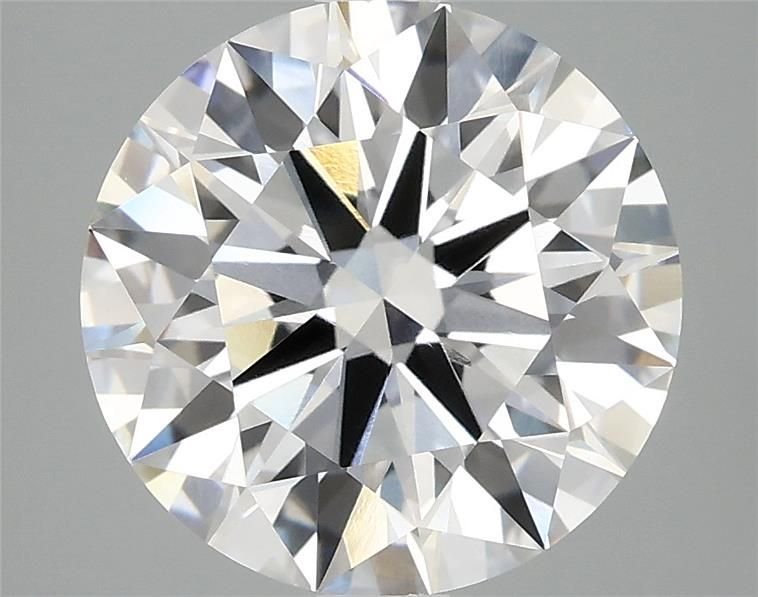 4.09 Carat Round Lab Diamond