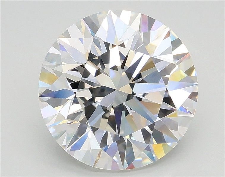 3.51ct F VS1 Excellent Cut Round Lab Grown Diamond