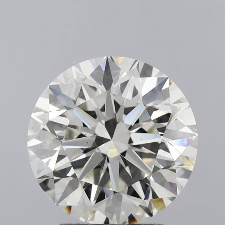 3.04ct I VS2 Very Good Cut Round Lab Grown Diamond