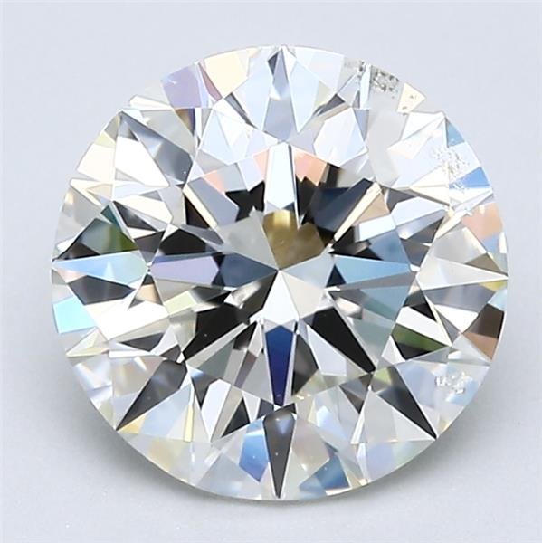 2.05ct J SI1 Rare Carat Ideal Cut Round Diamond