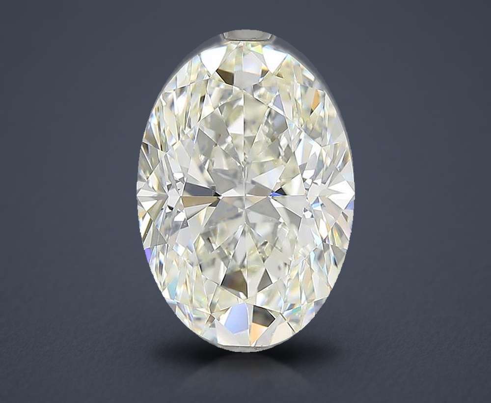 3.52 Carat Oval Natural Diamond
