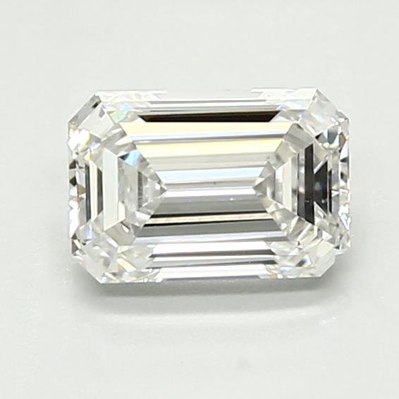 0.87ct E VVS2 Rare Carat Ideal Cut Emerald Lab Grown Diamond