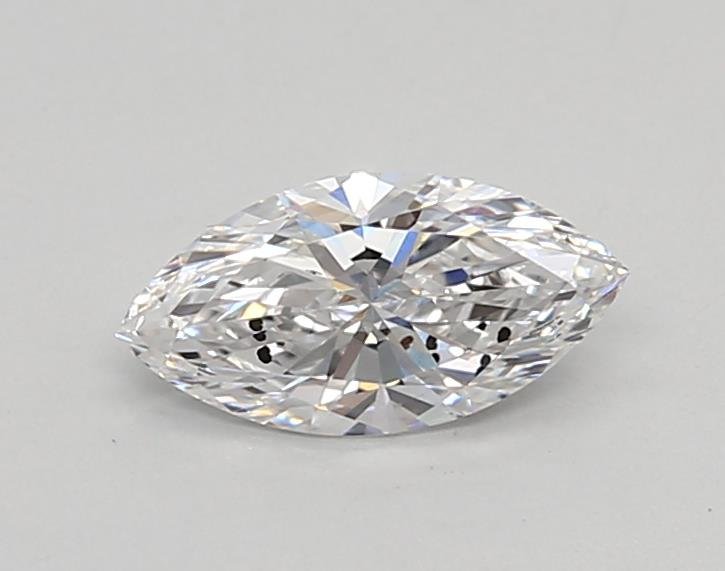 0.53ct D SI1 Rare Carat Ideal Cut Marquise Lab Grown Diamond