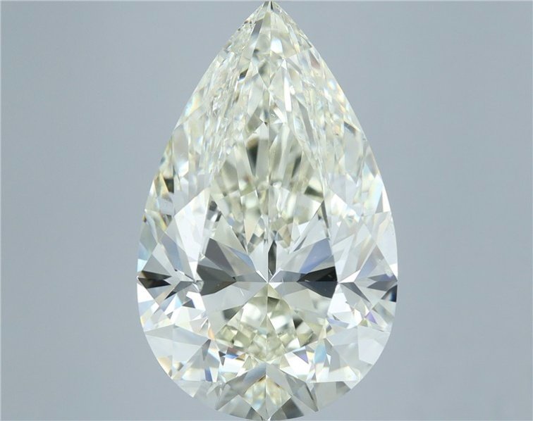11.03ct K VS2 Rare Carat Ideal Cut Pear Diamond