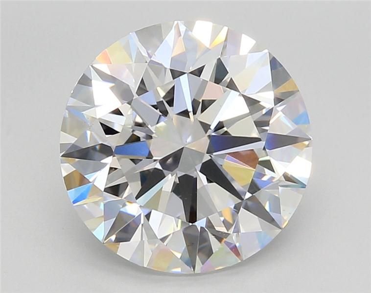5.09ct D VS1 Rare Carat Ideal Cut Round Lab Grown Diamond
