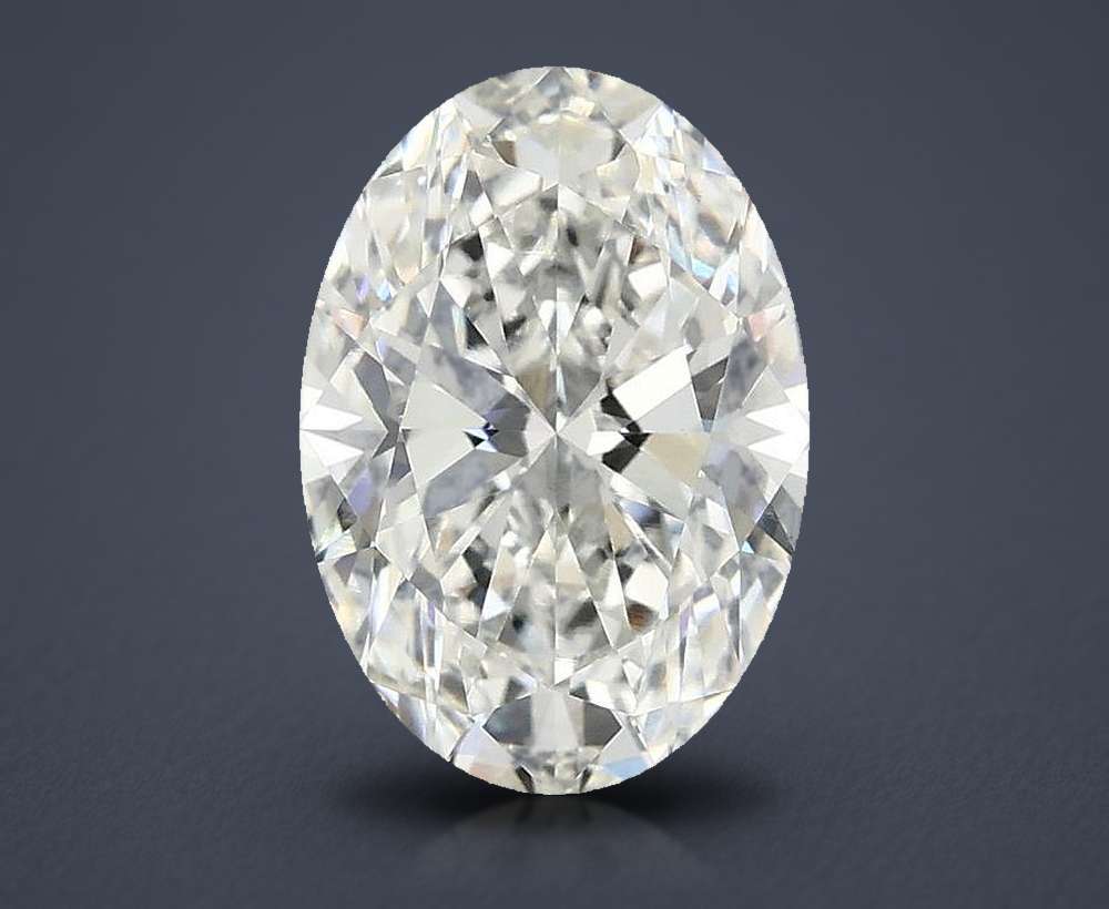 2.57 Carat Oval Lab Diamond