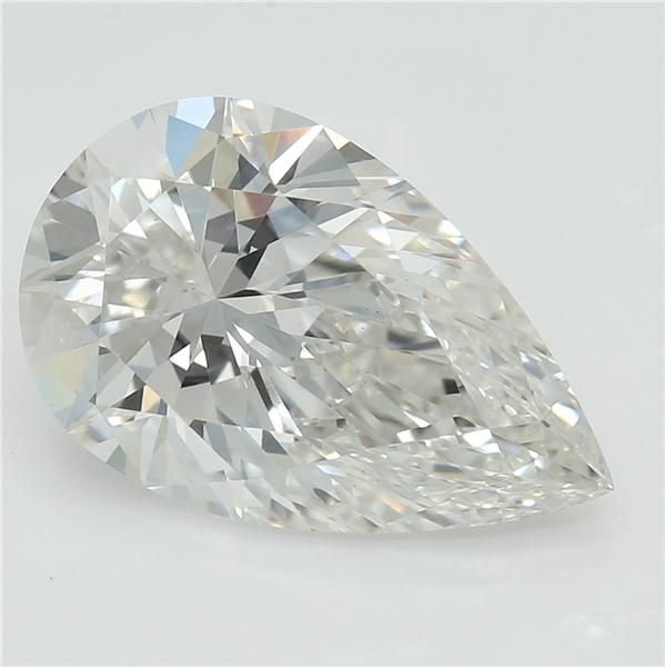 2.28ct H VVS2 Rare Carat Ideal Cut Pear Lab Grown Diamond