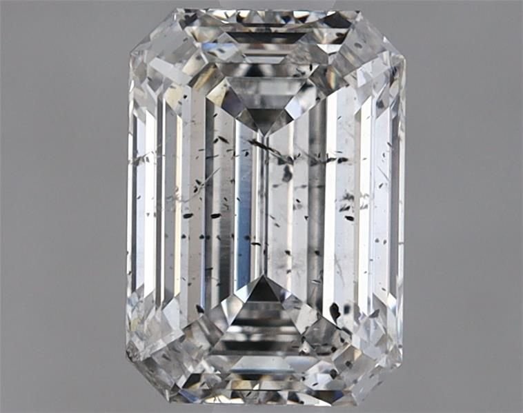 1.05ct I SI2 Rare Carat Ideal Cut Emerald Lab Grown Diamond