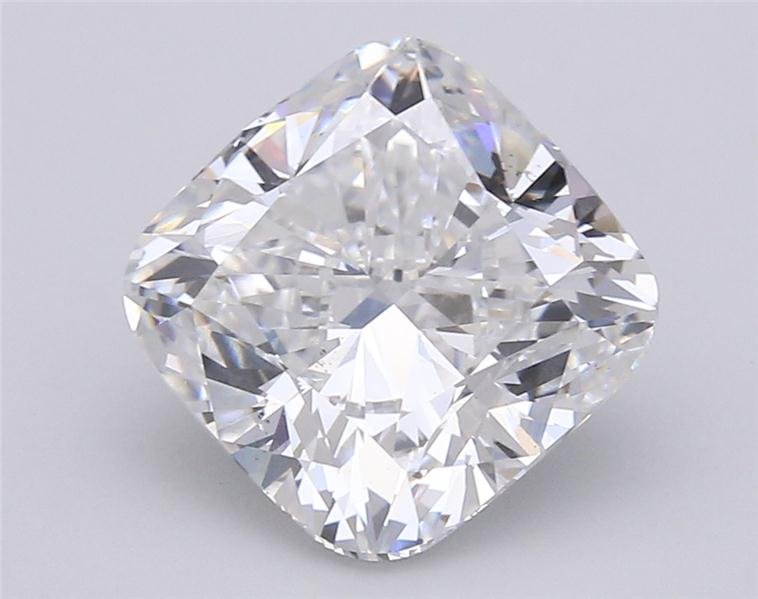 8.54ct E VS2 Rare Carat Ideal Cut Cushion Lab Grown Diamond