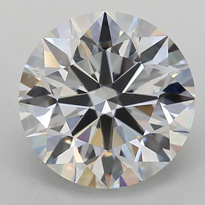 2.68ct F VS1 Excellent Cut Round Lab Grown Diamond